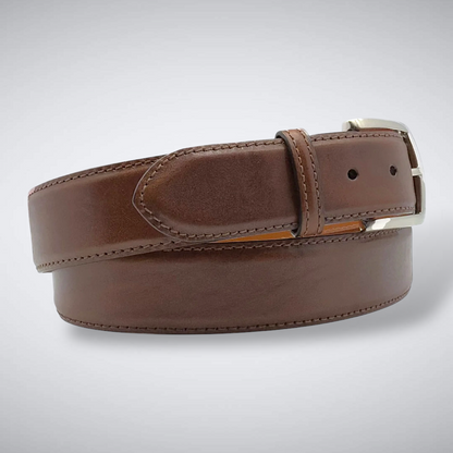 Italian Calf Belt: Chestnut
