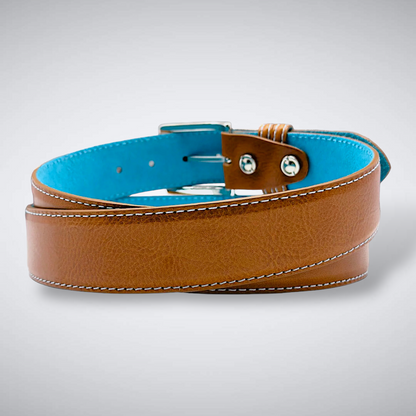 Italian Calf Belt: Tan