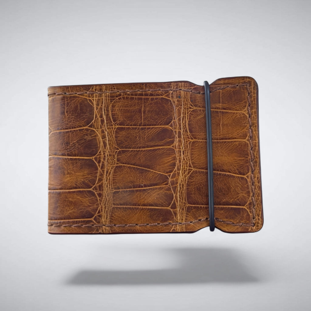 The Sonoran – Carmel Matte Alligator Cash Cover
