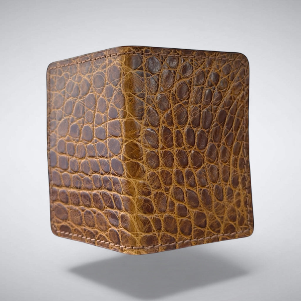 The Knox – Matte Alligator Slim Card Case | Sonoran