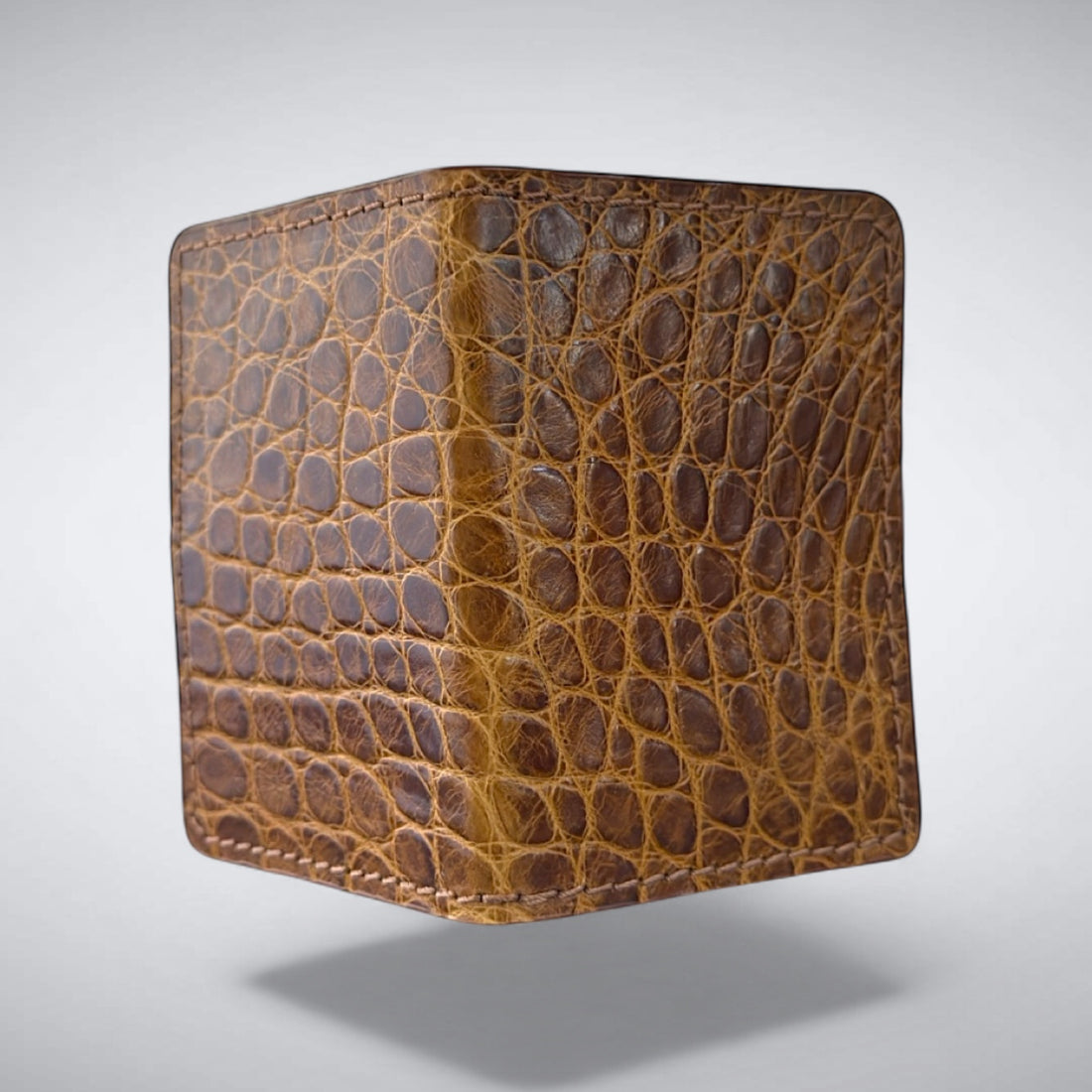 The Knox – Matte Alligator Slim Card Case | Sonoran