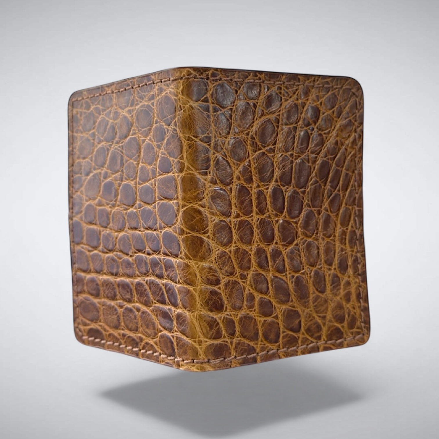 The Knox – Matte Alligator Slim Card Case | Sonoran
