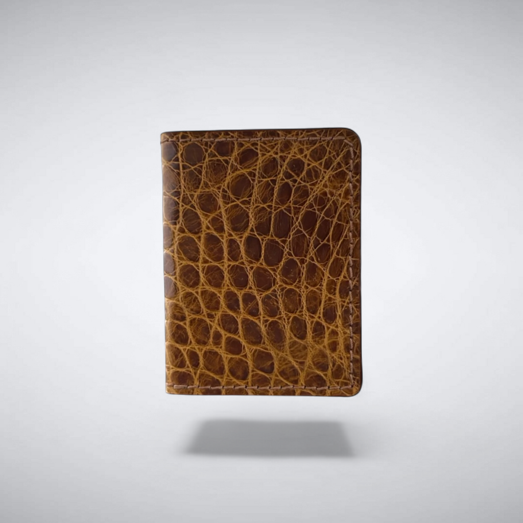 The Knox – Matte Alligator Slim Card Case | Sonoran