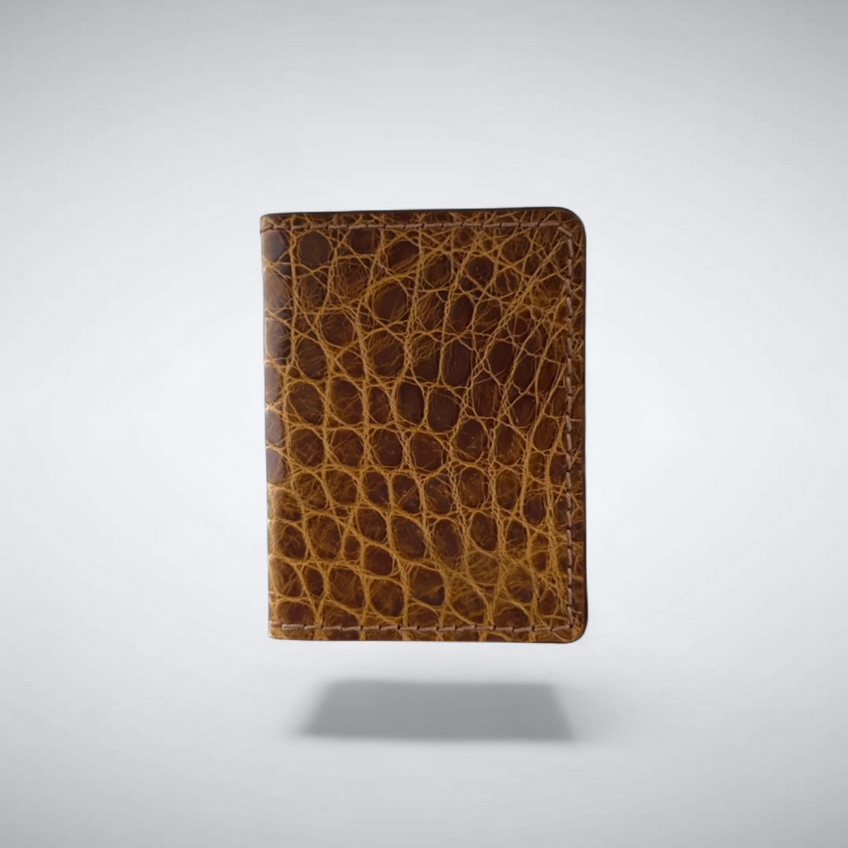 The Knox – Matte Alligator Slim Card Case | Sonoran