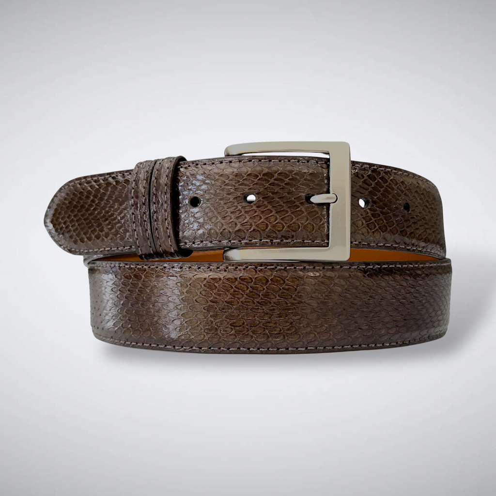 Snake Belt — Brown | Cobra | Front Cut