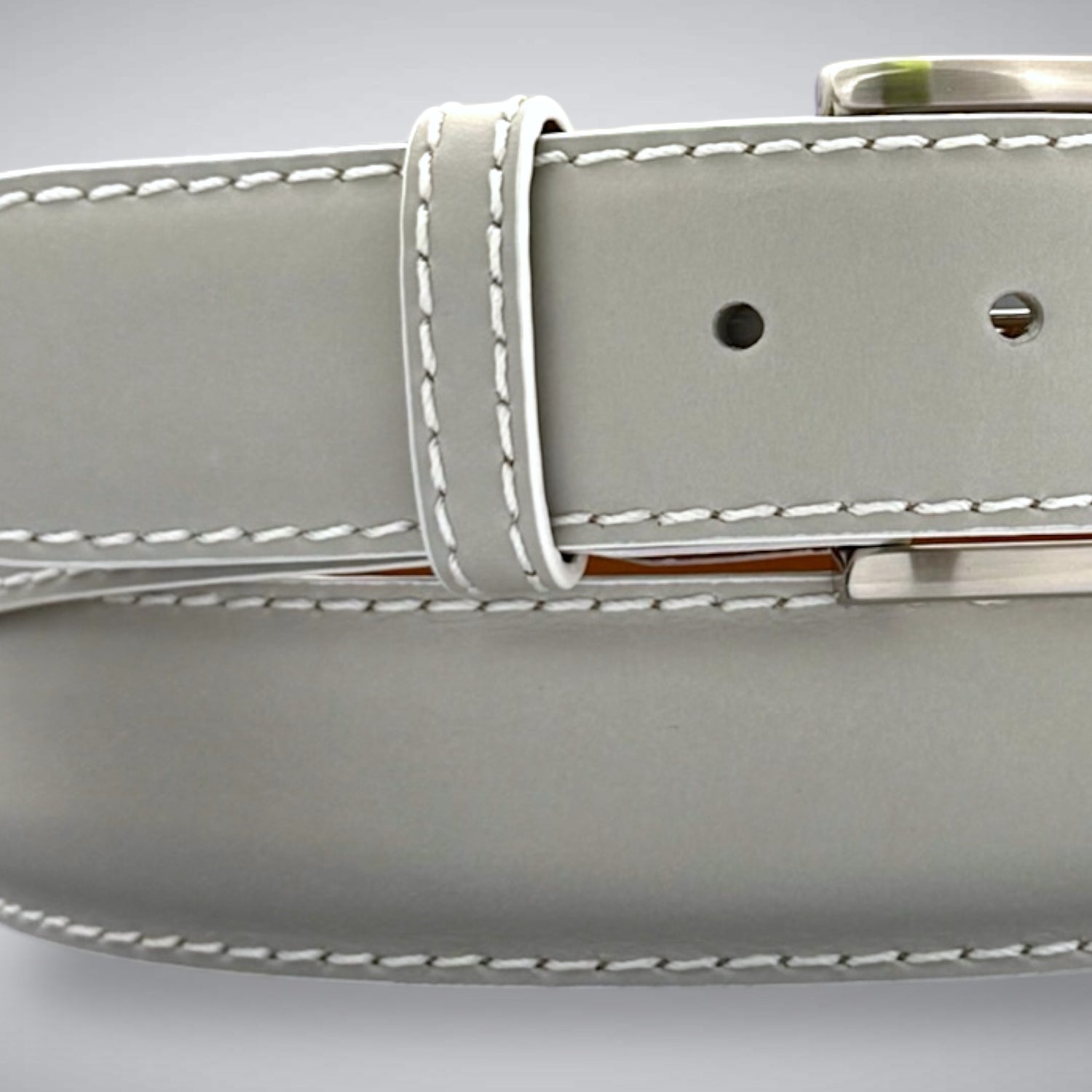 Ready To Ship Italian Calf Belt: St. George&