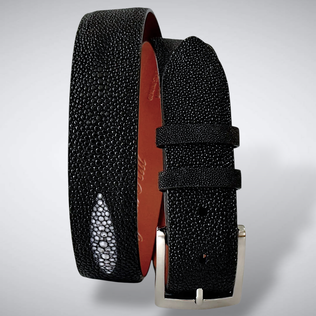Stingray Belt — Black | Single Crown