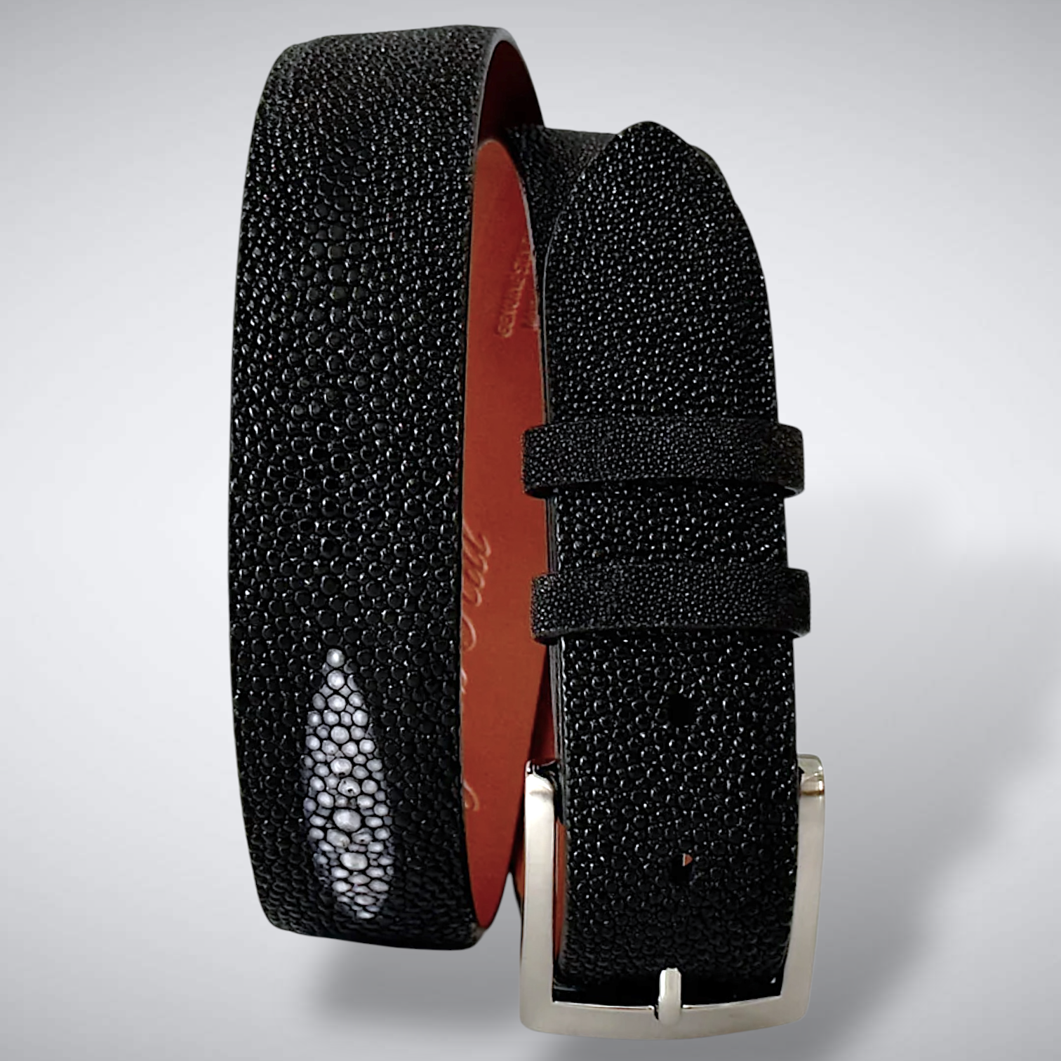 Stingray Belt — Black | Single Crown