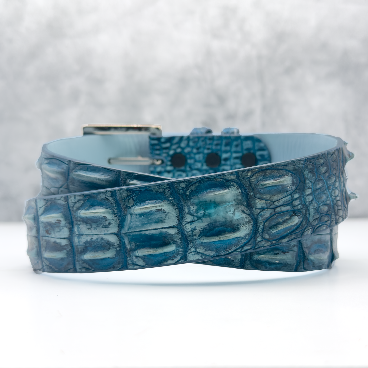 Saltwater Crocodile Belt: The Tar Heel