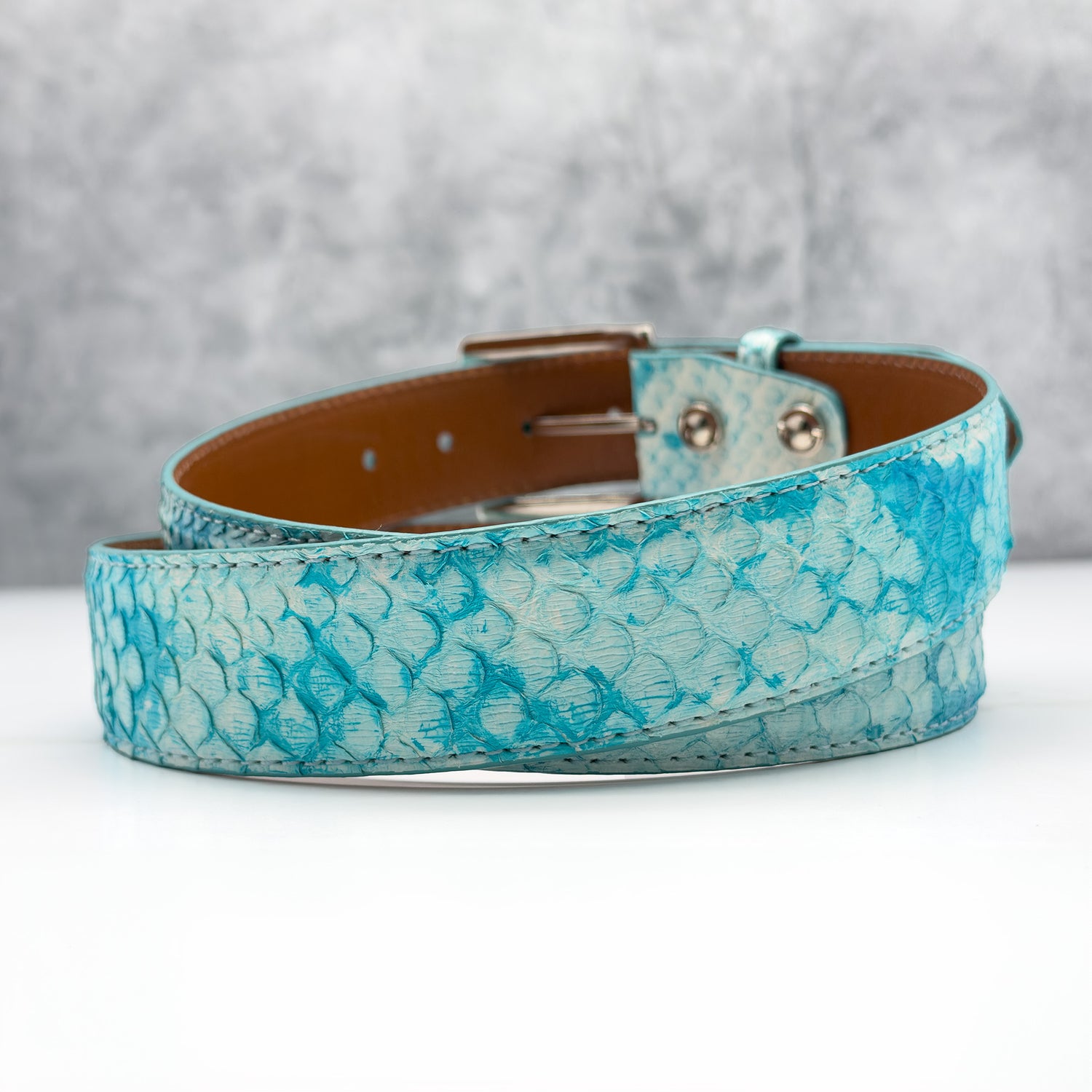 Ready To Ship Python Belt: Terrapin Station Medley  1.5&quot; width