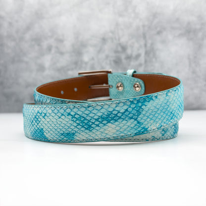 Ready To Ship Python Belt: Terrapin Station Medley  1.5&quot; width