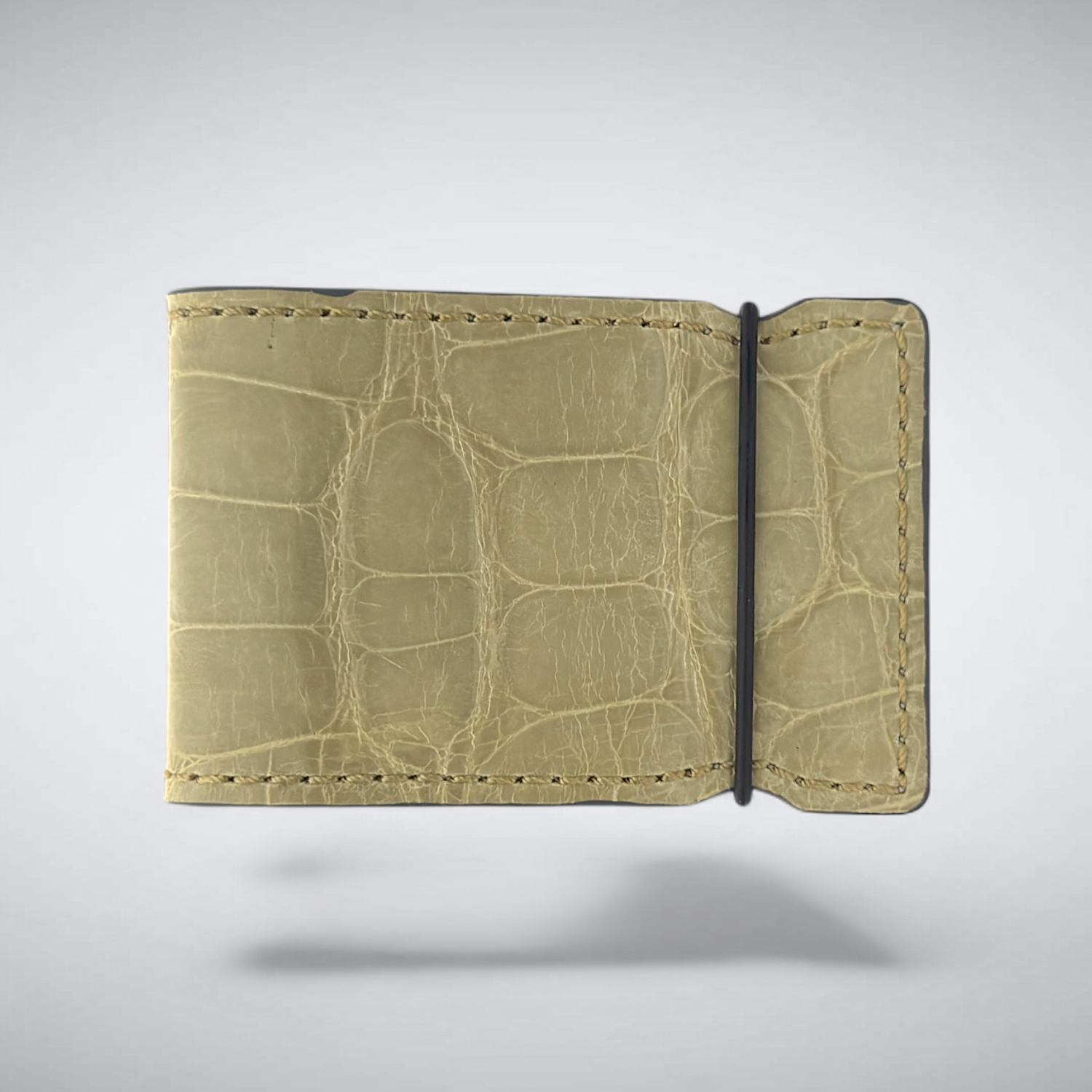 The Augusta — Ivory Glazed Alligator