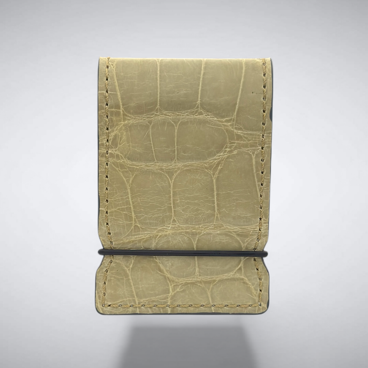 The Augusta — Ivory Glazed Alligator