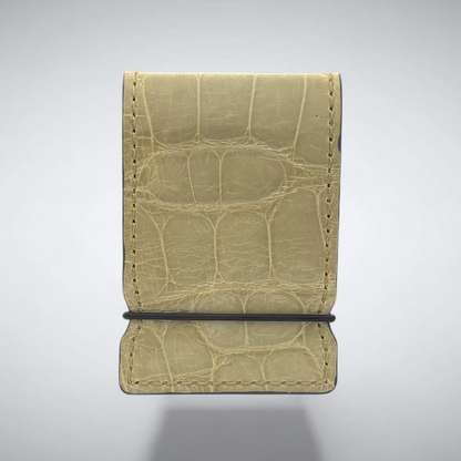 The Augusta — Ivory Glazed Alligator