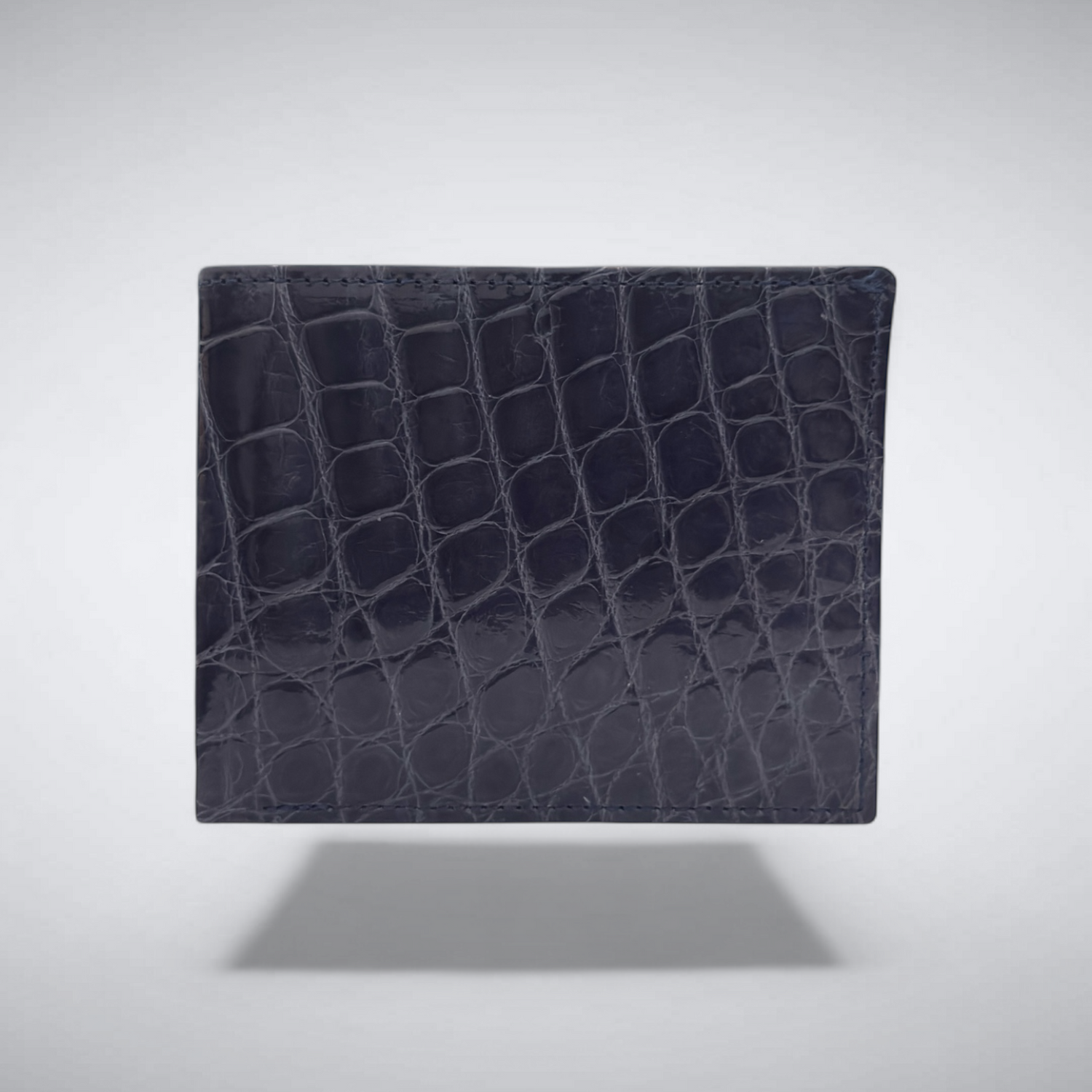 Beacon – Navy Alligator Wallet
