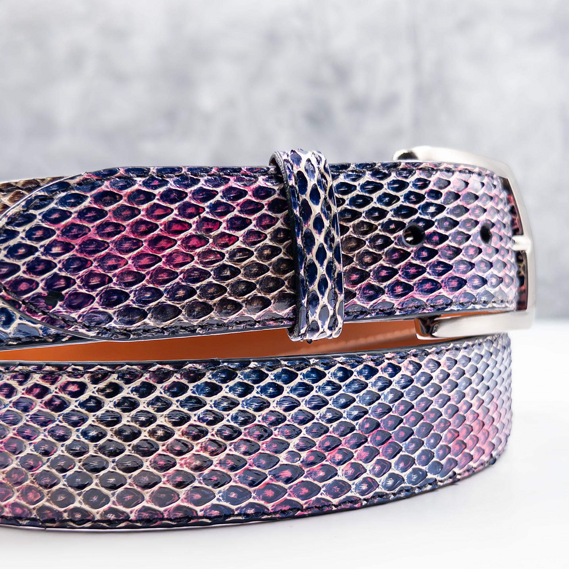 Ready To Ship Python Belt: The Buccaneer 1.5&quot; width