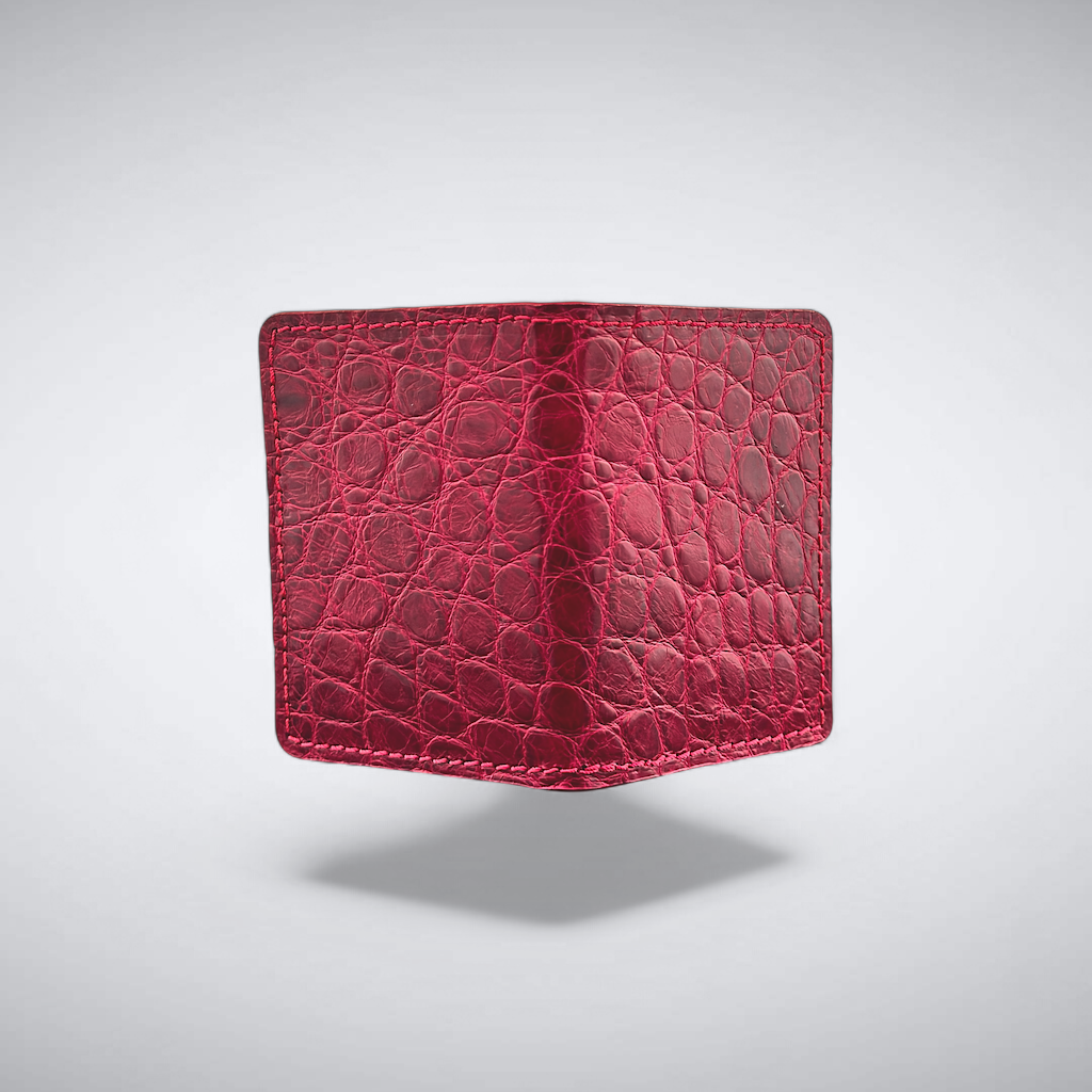 The Knox – Matte Alligator Slim Card Case | The Cardinal