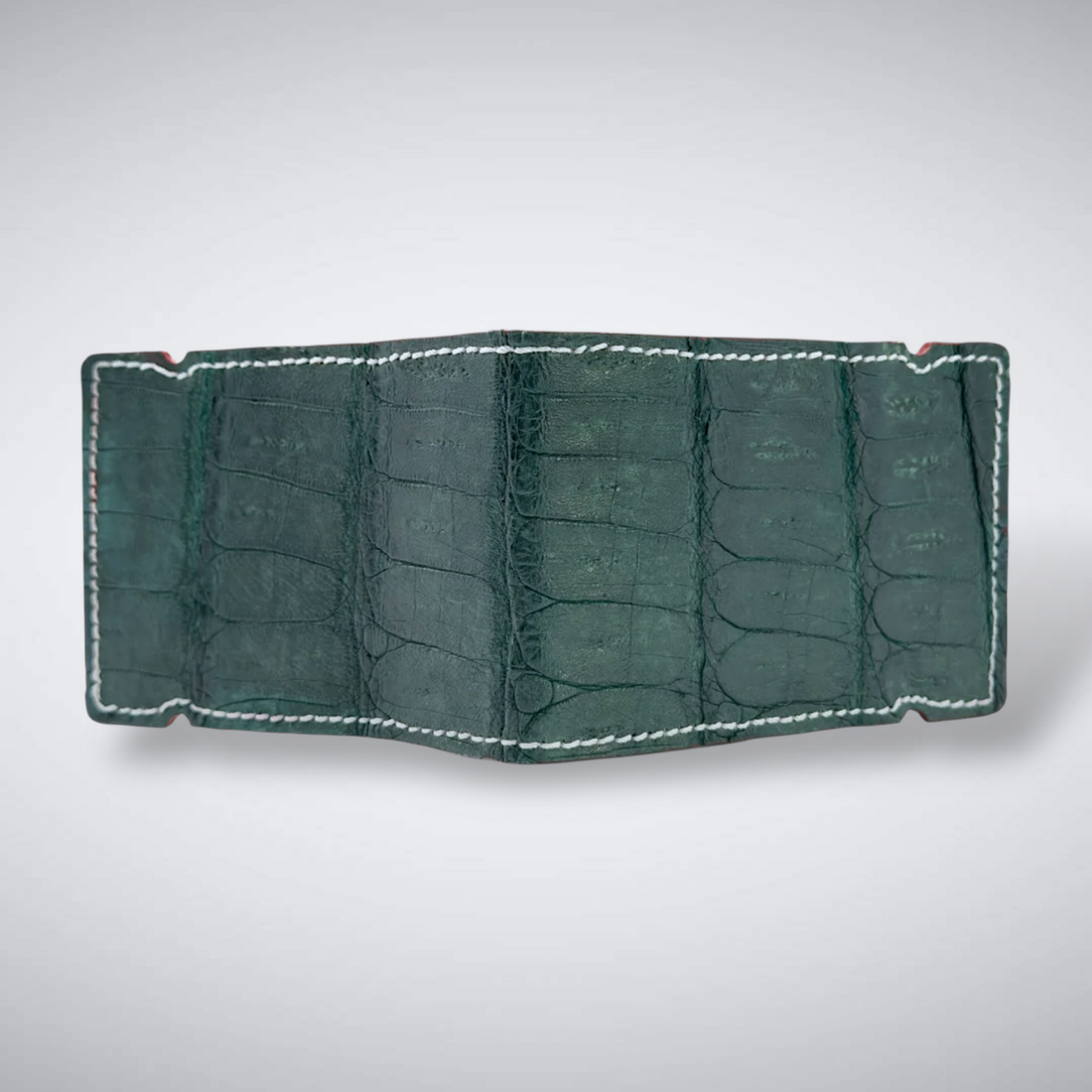 The Grinch Cash Cover — Matte Dark Green Caiman