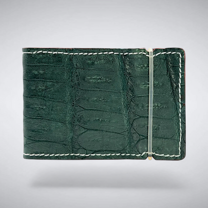 The Grinch Cash Cover — Matte Dark Green Caiman