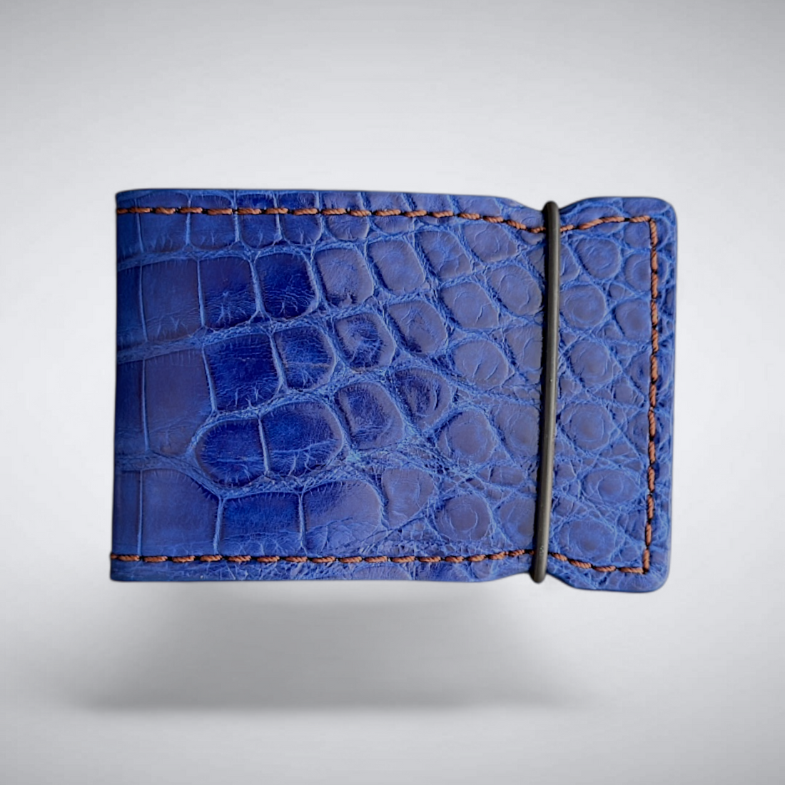 The Hogan — Royal Blue Glazed Alligator