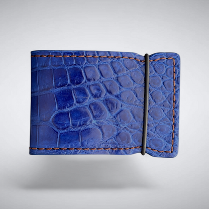The Hogan — Royal Blue Glazed Alligator