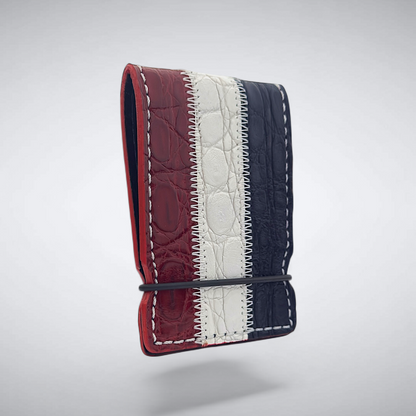 The Liberty Cash Cover — Red, White &amp; Blue Crocodile