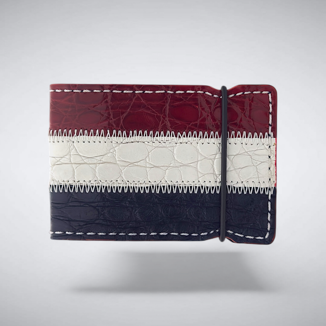 The Liberty Cash Cover — Red, White &amp; Blue Crocodile