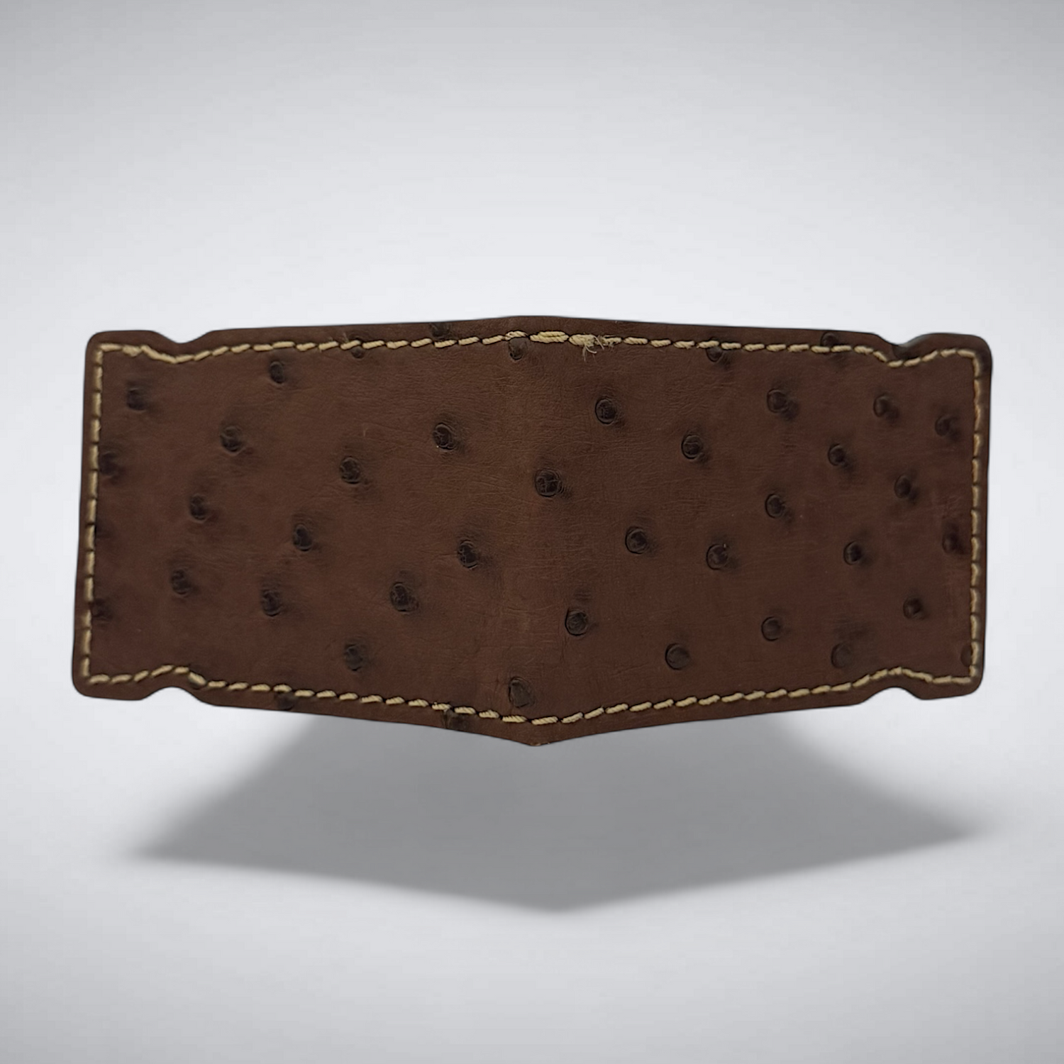 The Nelson Cash Cover — Brown Ostrich Quill