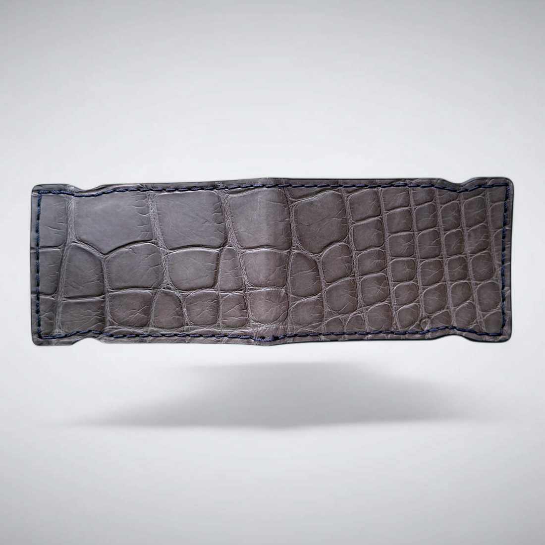 The Sterling Cash Cover — Matte Grey Alligator