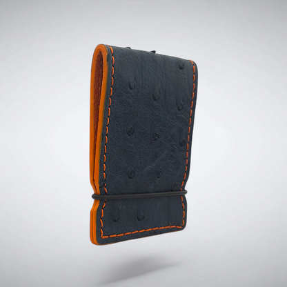 Ostrich Quill Cash Cover: W.D.E