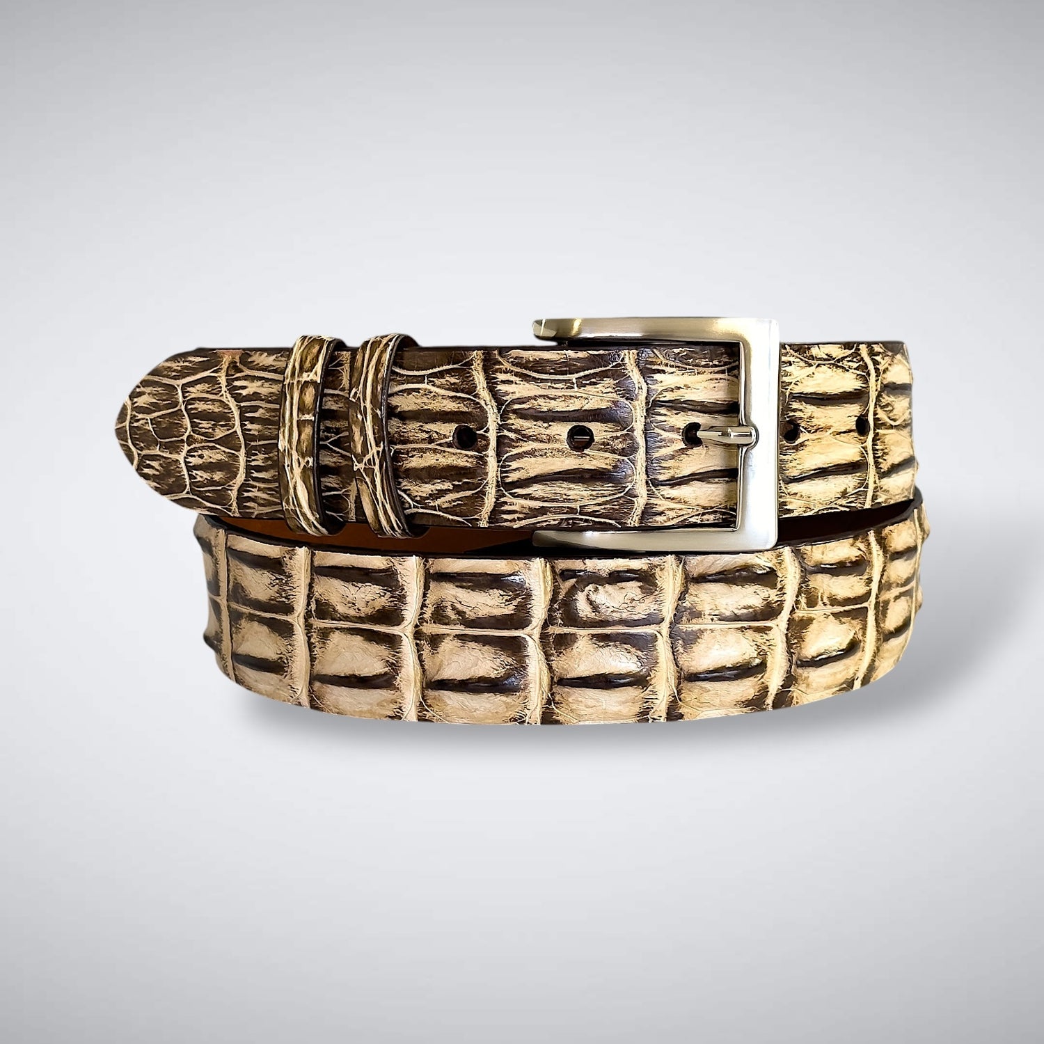 Saltwater Crocodile Belt: Tortuga