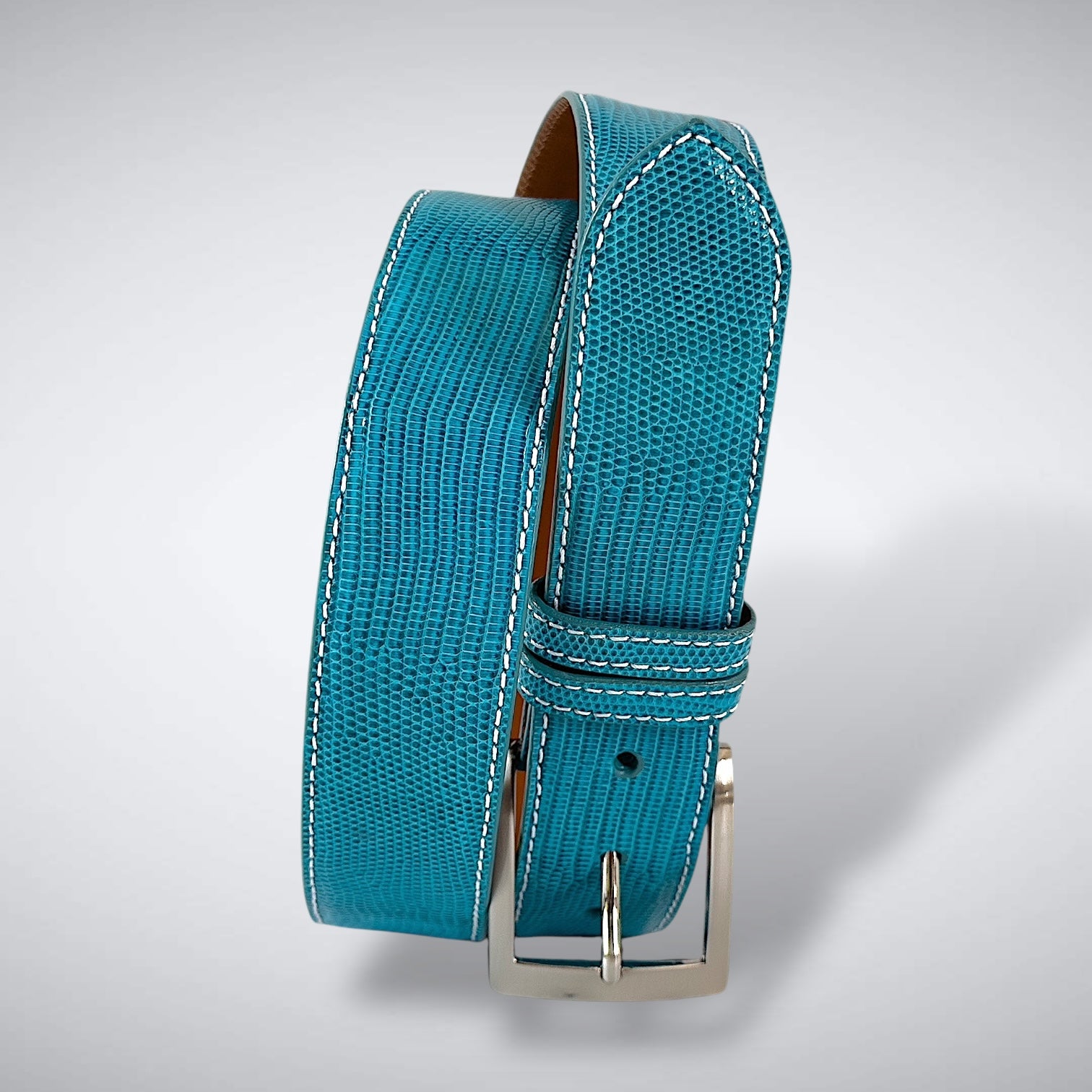 Lizard Belt: Turquoise