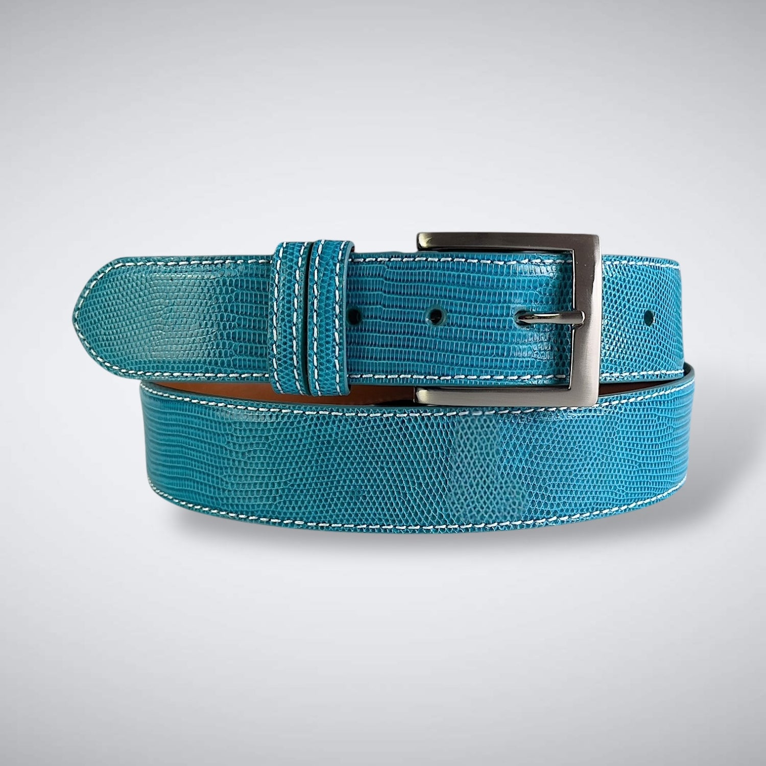 Lizard Belt: Turquoise