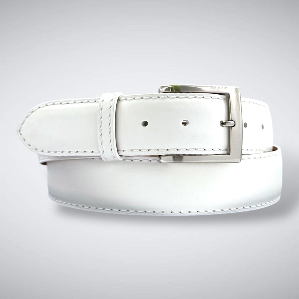 Calf Belt —  White Tee