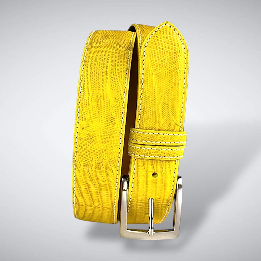 Lizard Belt —Yellow