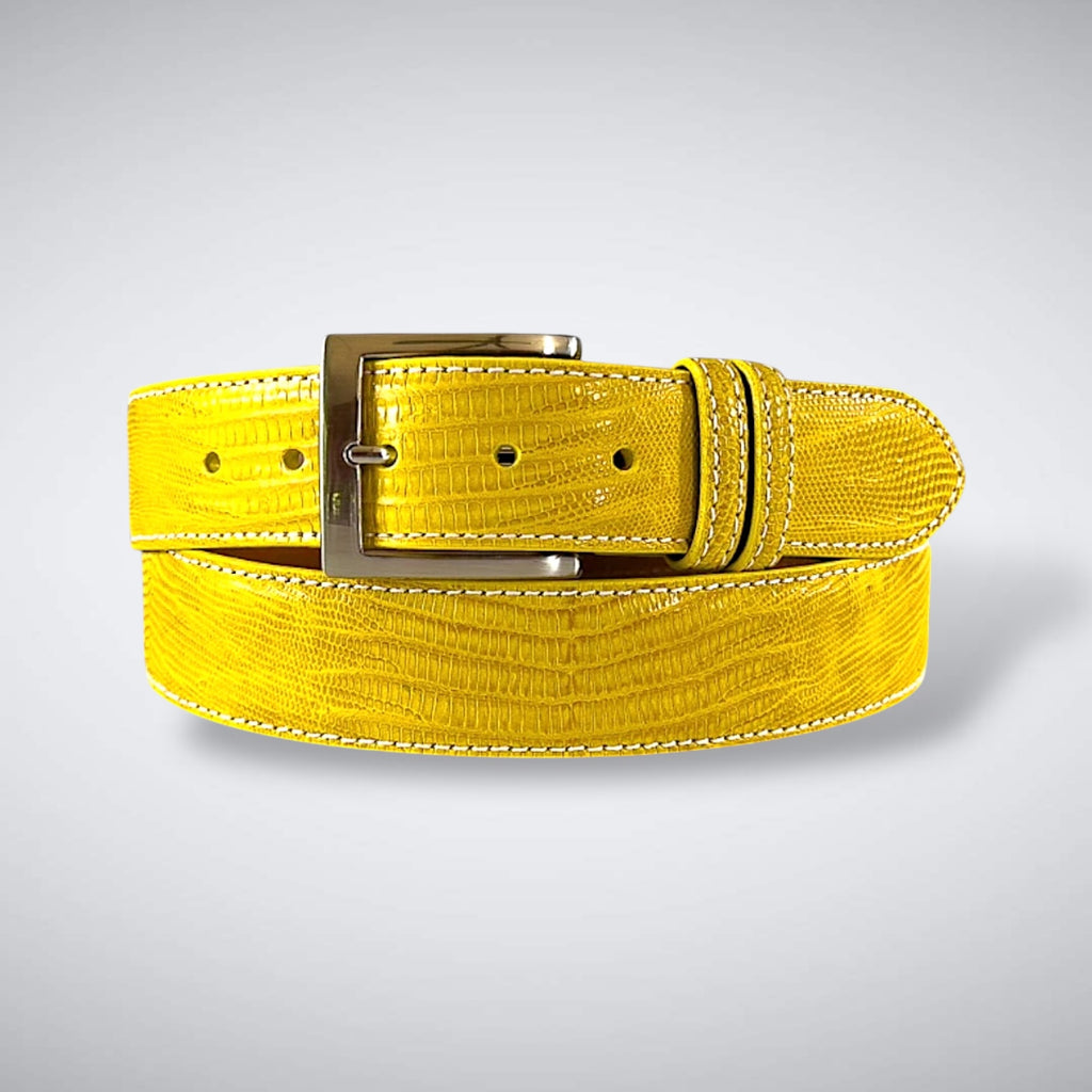 Lizard Belt —Yellow