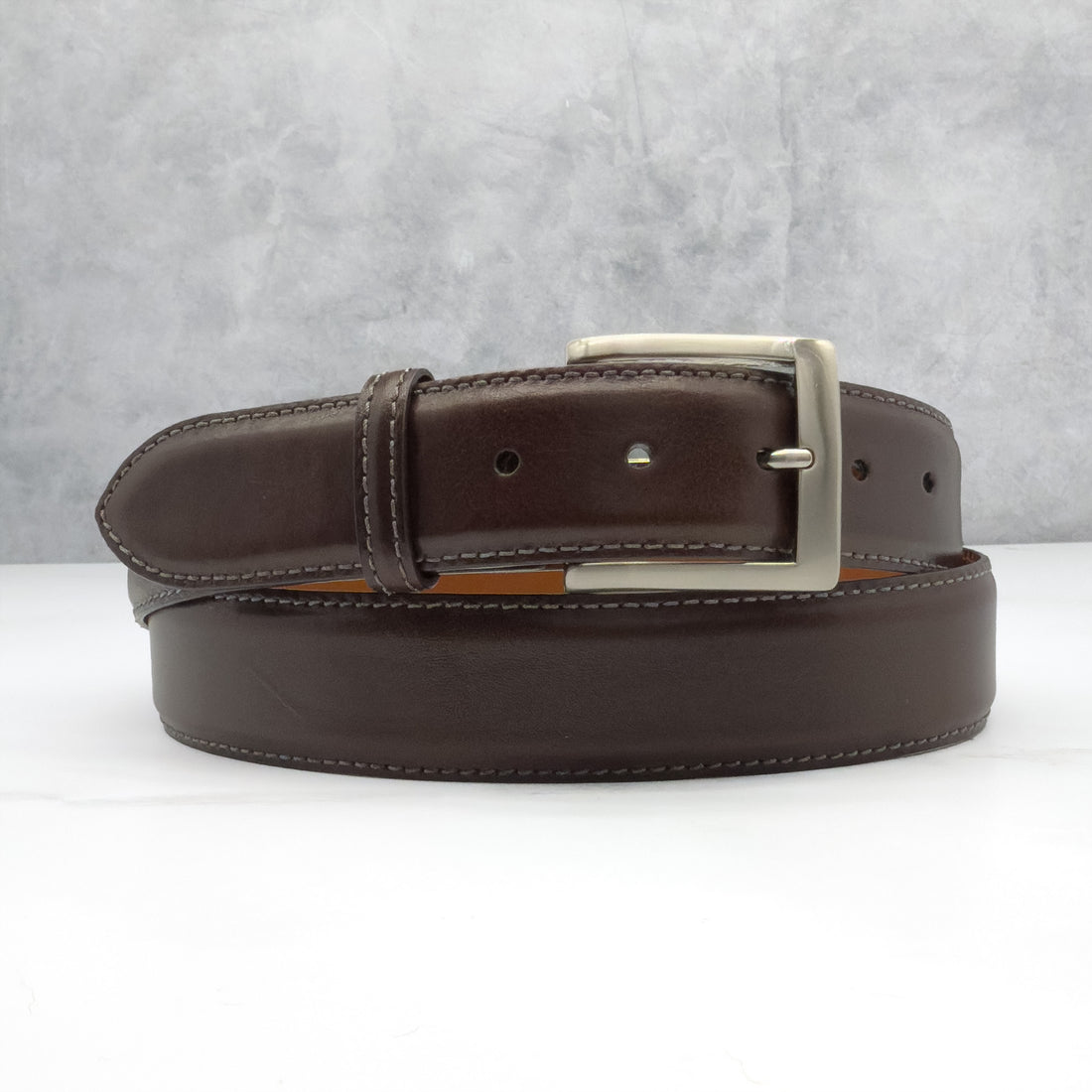 Italian Calf Belt: Brown