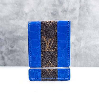 From Paris With Love Cash Cover:  Monogram And Cobalt Gator