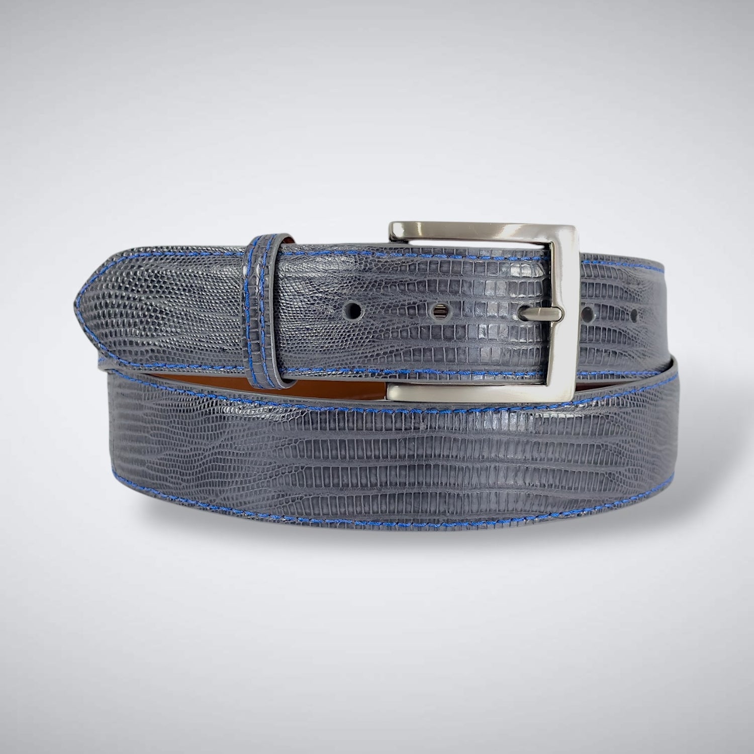 Lizard Belt: Grey