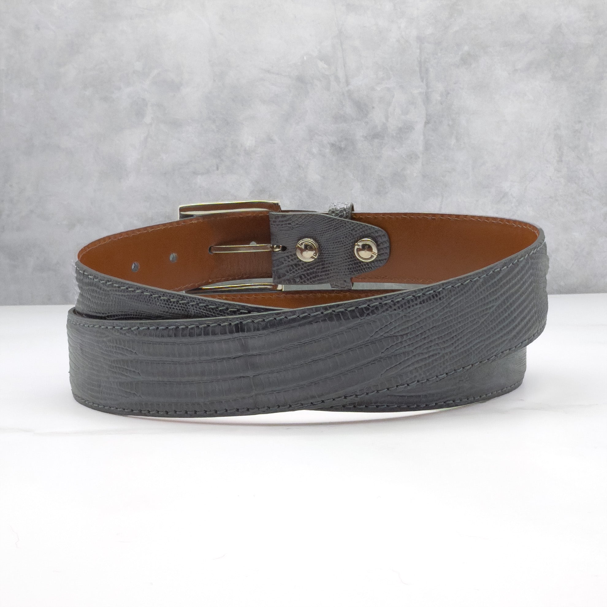 Lizard Belt: Grey