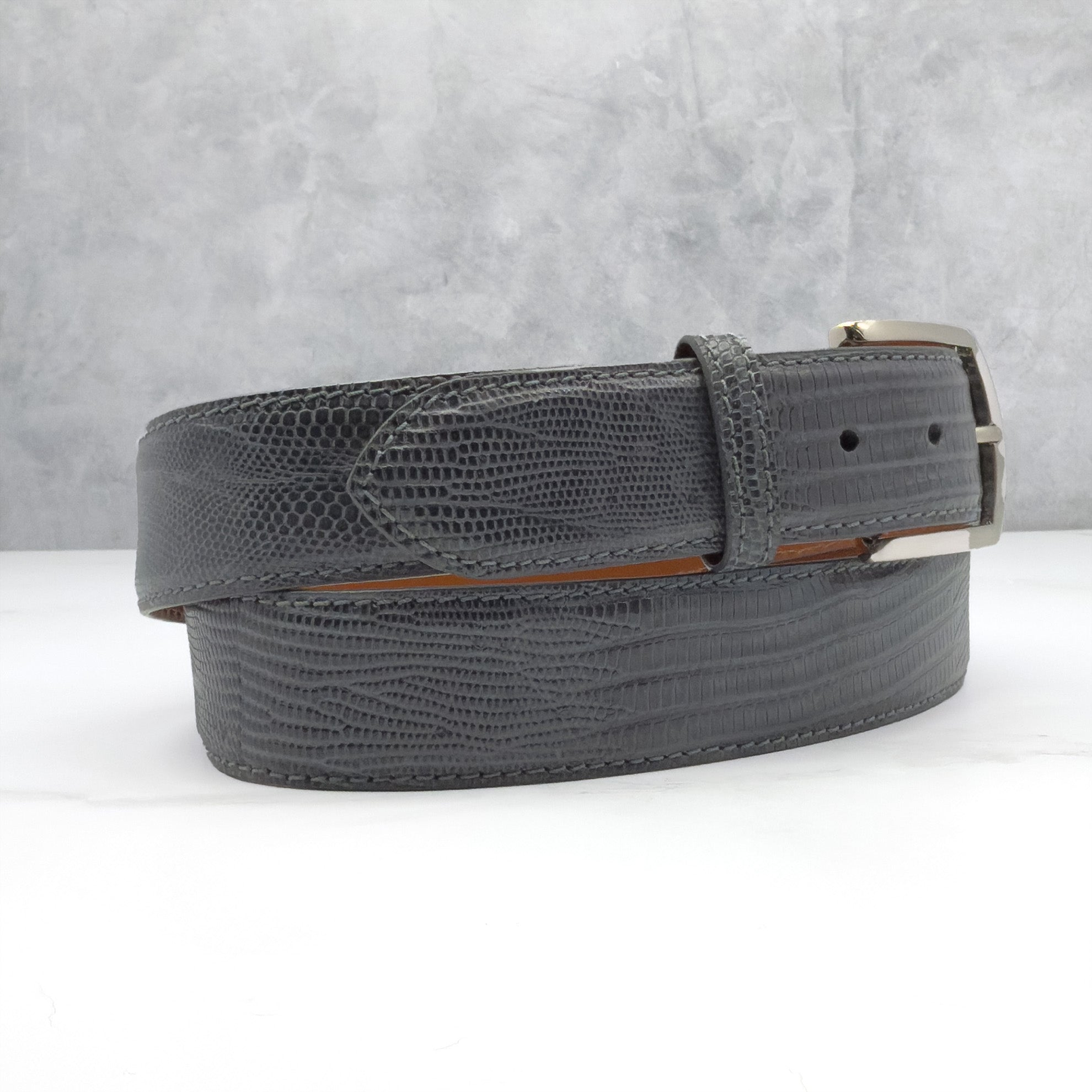 Lizard Belt: Grey