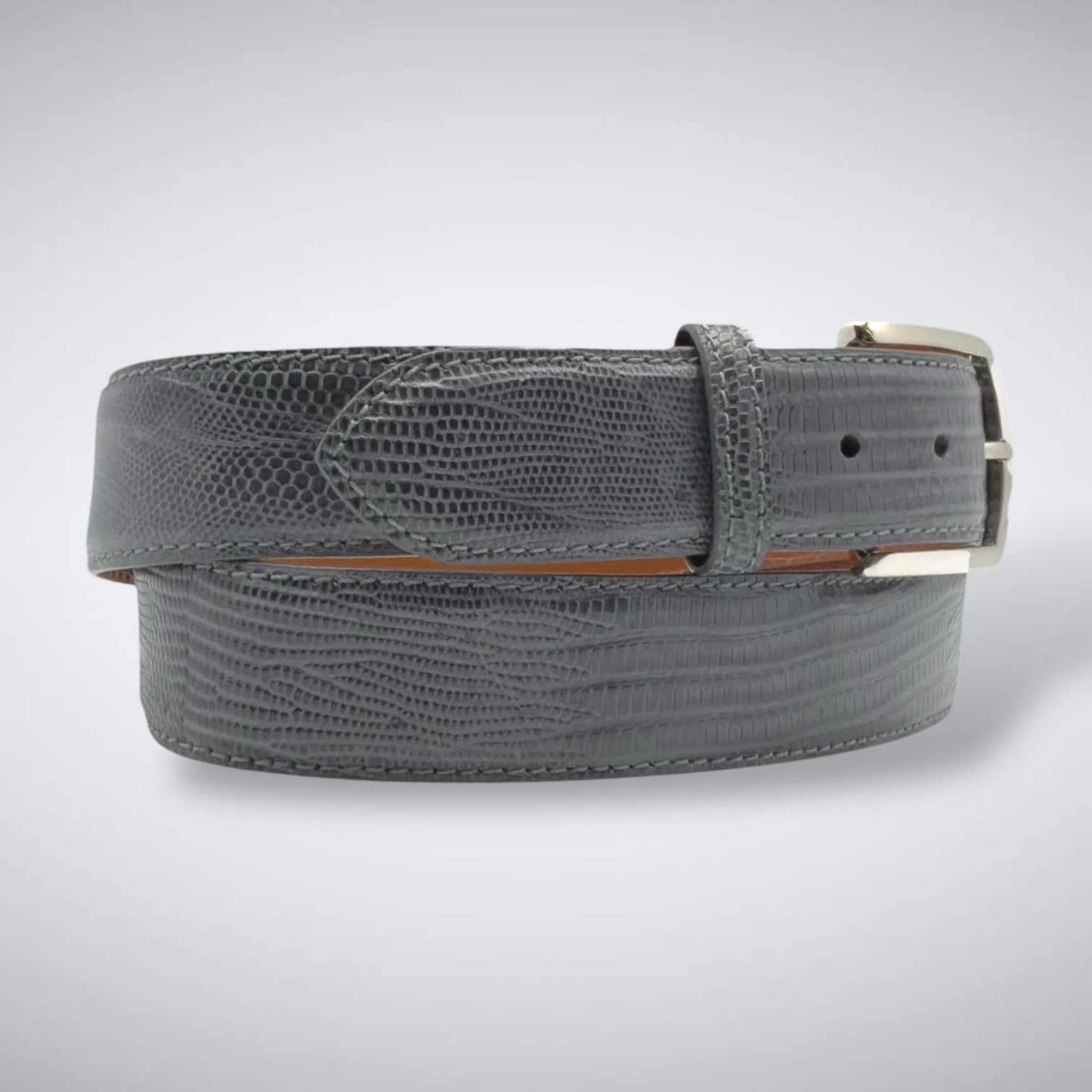 Lizard Belt — Gray
