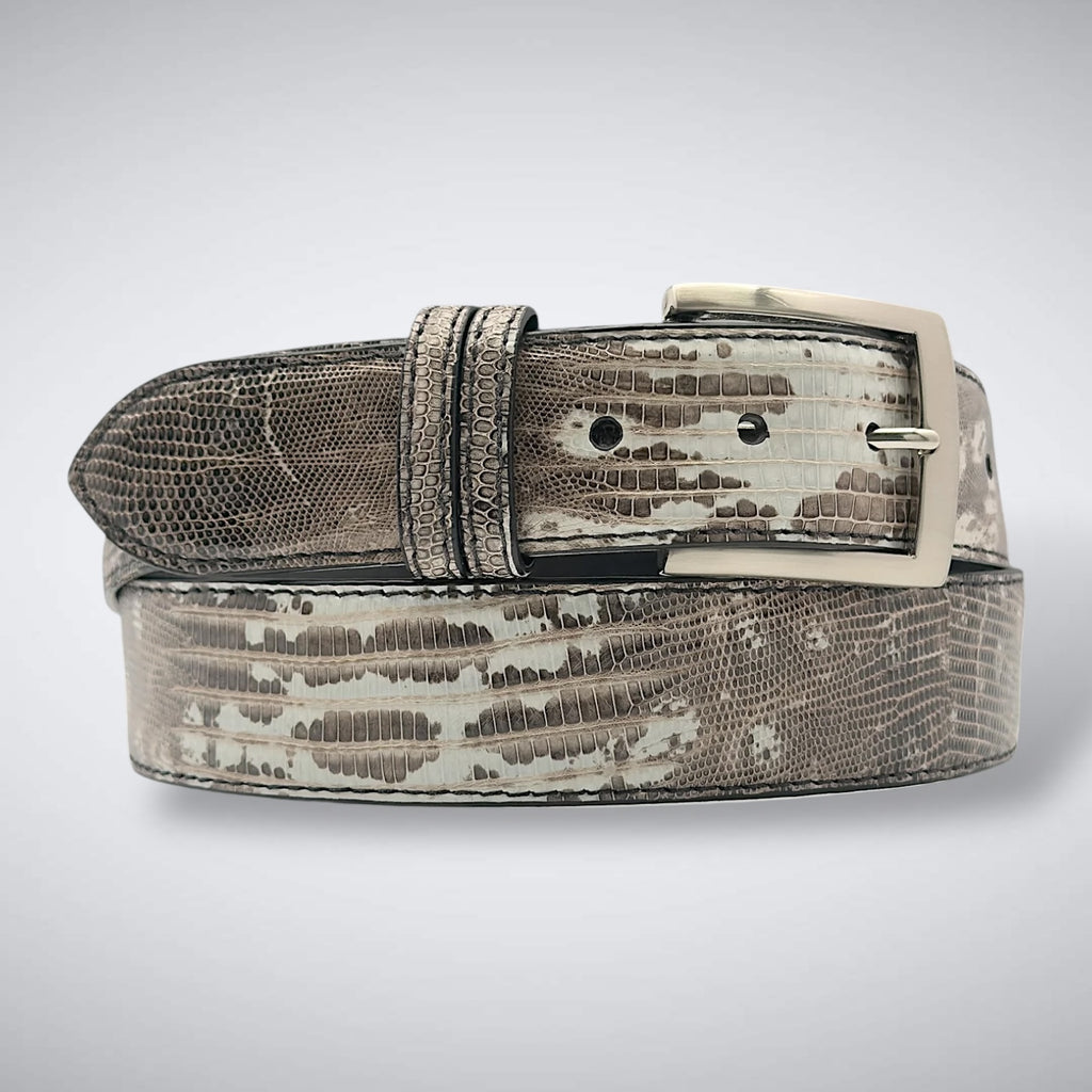 Lizard Belt — Black White | Marked