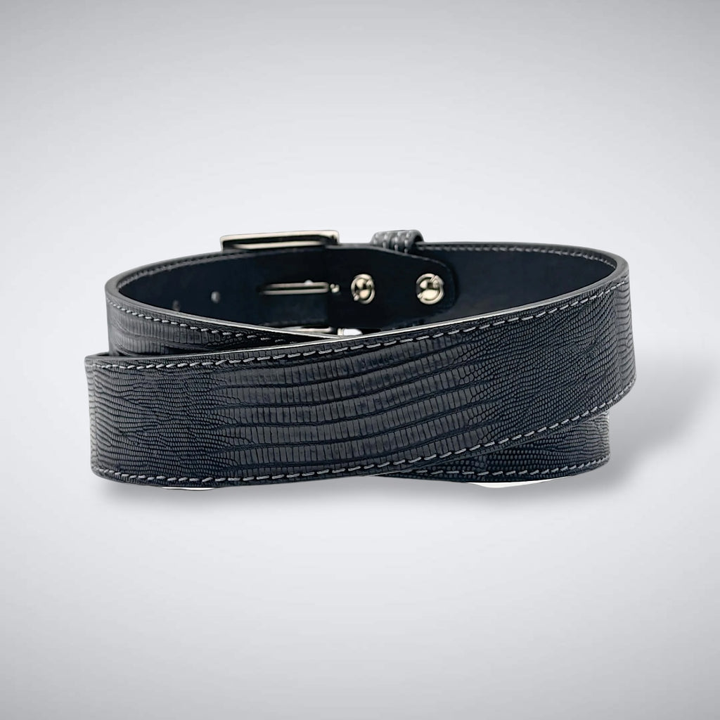 Lizard Belt — Black | Matte