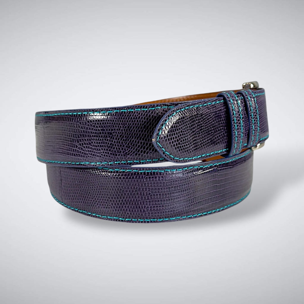 Lizard Belt —Purple