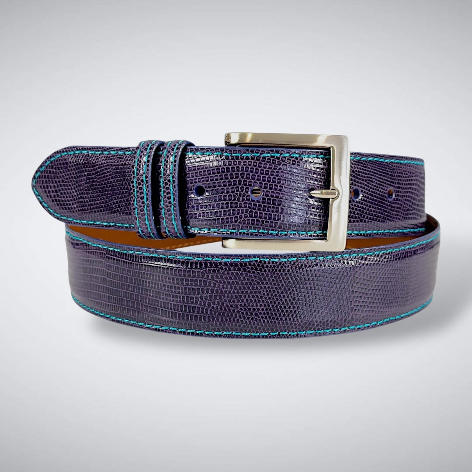 Lizard Belt —Purple