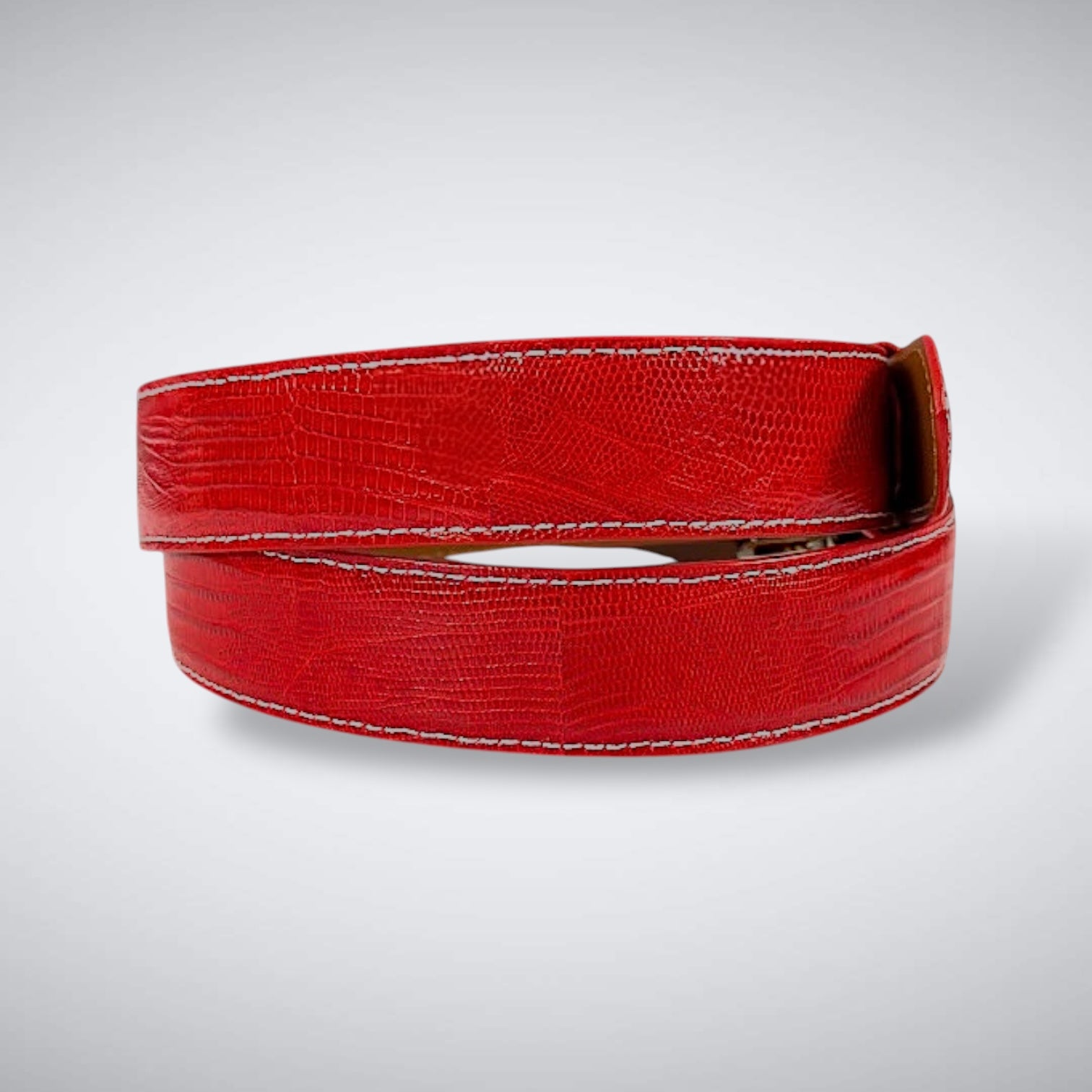 Lizard Belt — Red