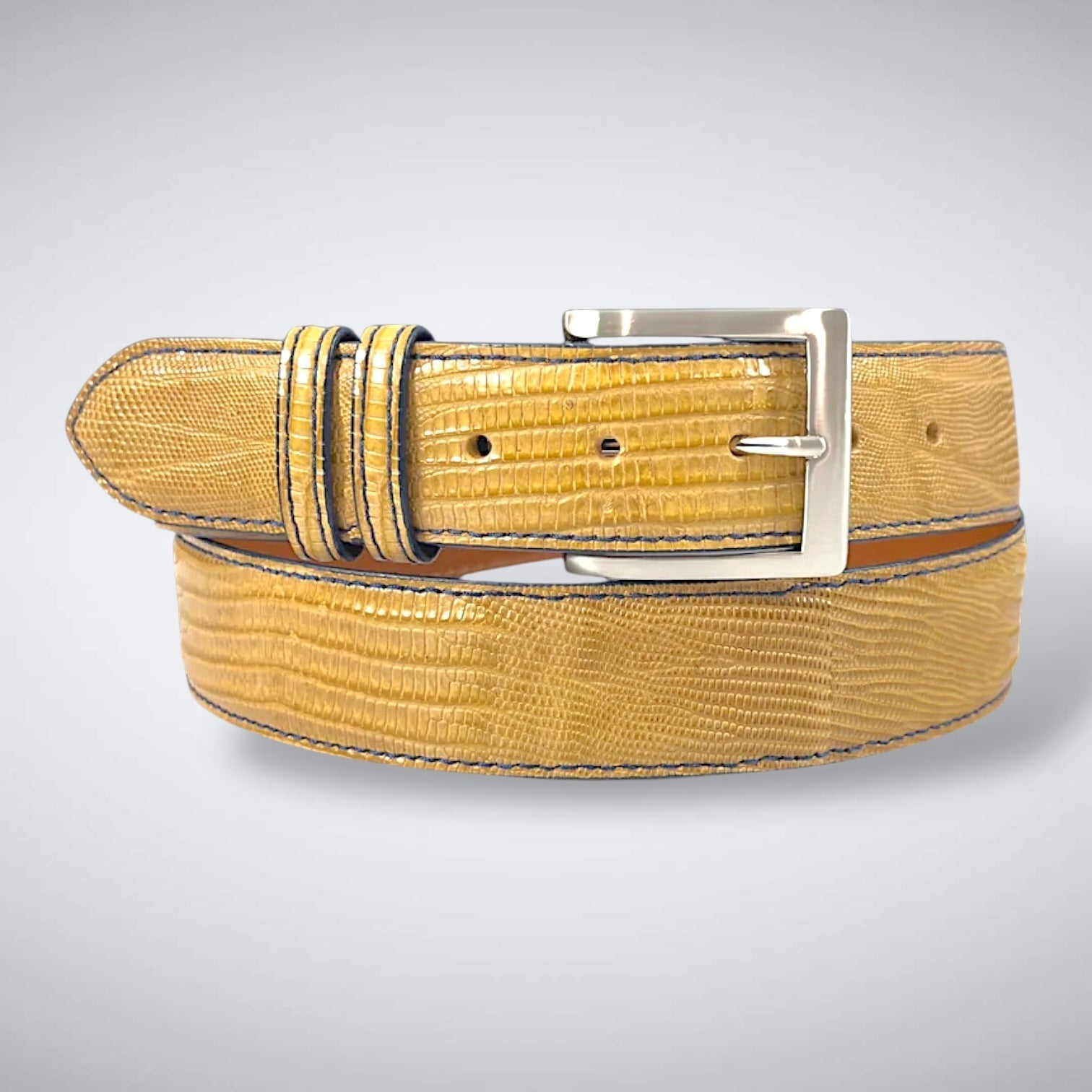 Lizard Belt — Tan