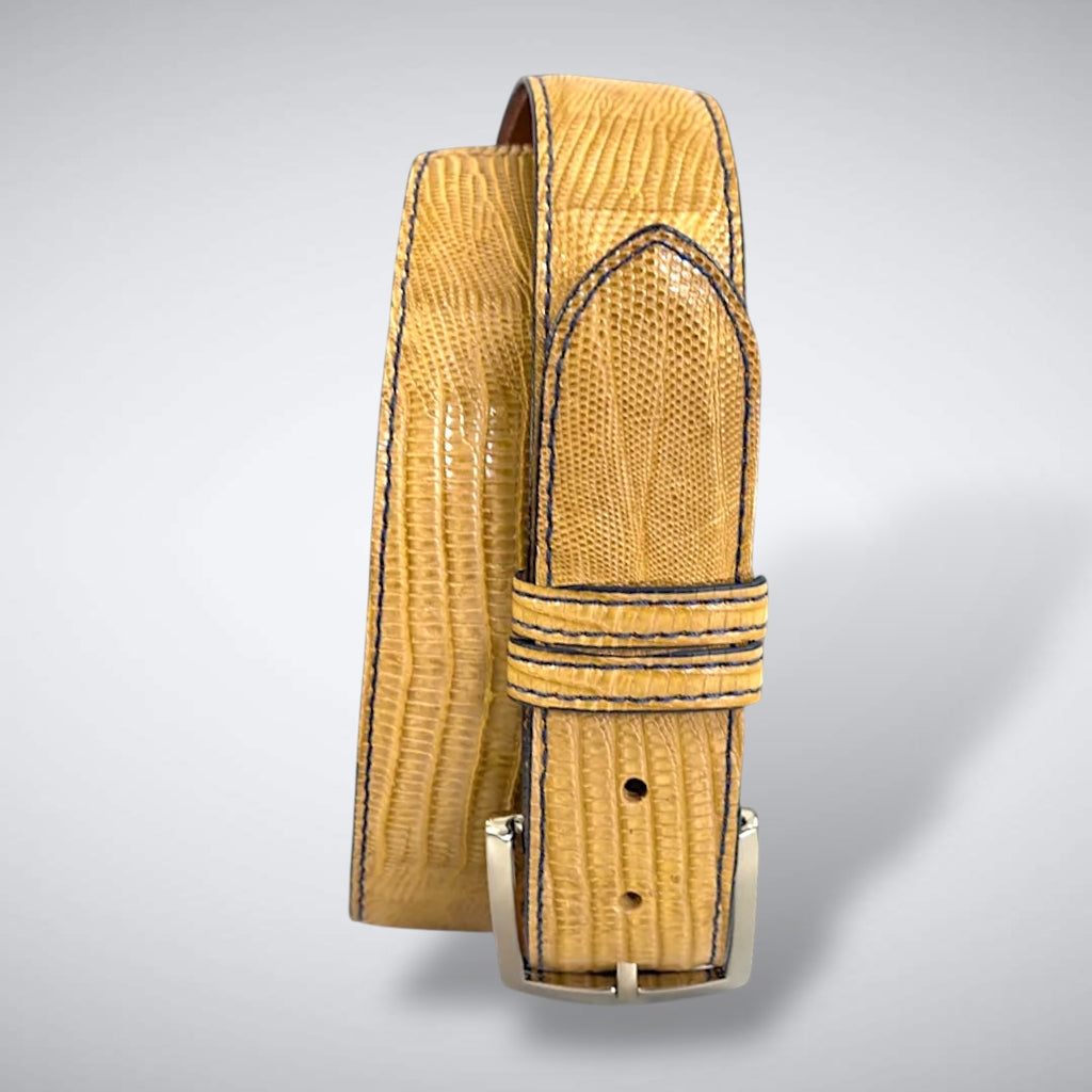 Lizard Belt — Tan