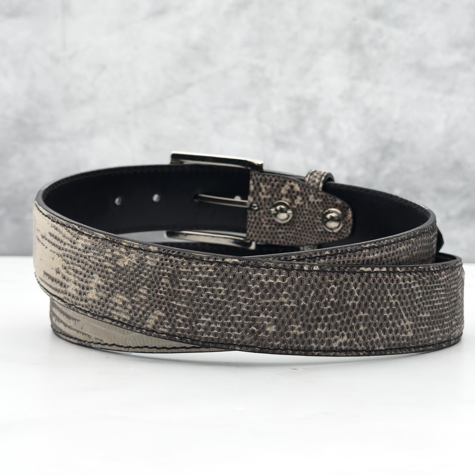 Ready To Ship Lizard Belt: Lofoten Links  1.5&quot; width